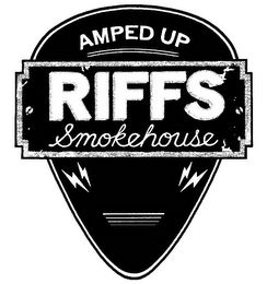 AMPED UP RIFFS SMOKEHOUSE logo