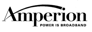 AMPERION POWER IS BROADBAND logo
