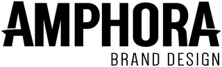 AMPHORA BRAND DESIGN logo