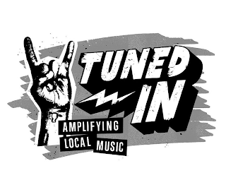 AMPLIFYING LOCAL MUSIC TUNED IN logo