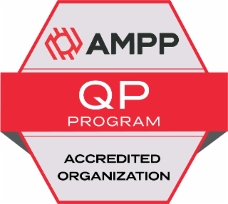 AMPP QP PROGRAM ACCREDITED ORGANIZATION logo