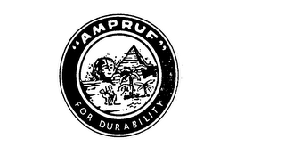 "AMPRUF" FOR DURABILITY logo