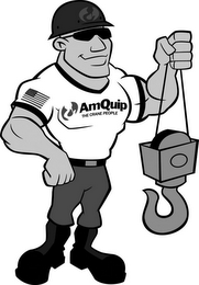 AMQUIP THE CRANE PEOPLE logo