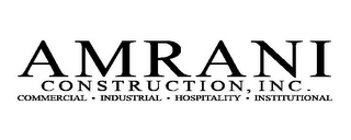 AMRANI CONSTRUCTION, INC. COMMERCIAL · INDUSTRIAL · HOSPITALITY · INSTITUTIONAL logo