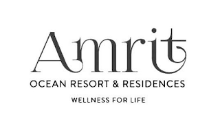 AMRIT OCEAN RESORT & RESIDENCES WELLNESS FOR LIFE logo