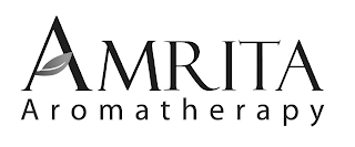AMRITA AROMATHERAPY logo