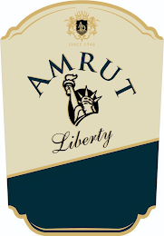 AMRUT LIBERTY AD SINCE 1948 logo