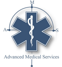 AMS ADVANCED MEDICAL SERVICES logo