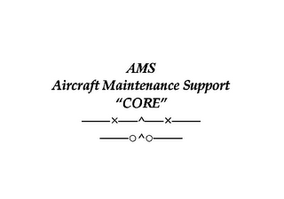 AMS AIRCRAFT MAINTENANCE SUPPORT "CORE" logo