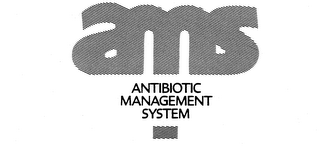 AMS ANTIBIOTIC MANAGEMENT SYSTEM logo