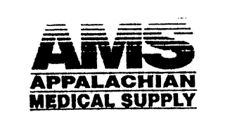 AMS APPALACHIAN MEDICAL SUPPLY logo