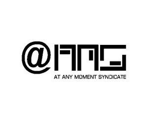 @AMS AT ANY MOMENT SYNDICATE logo