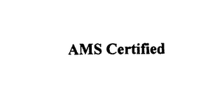 AMS CERTIFIED logo