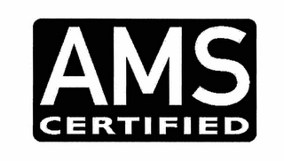 AMS CERTIFIED