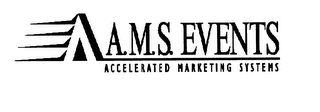 A.M.S. EVENTS ACCELERATED MARKETING SYSTEMS logo