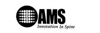 AMS INNOVATION IN SPINE logo