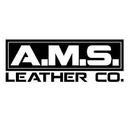A.M.S. LEATHER CO. logo