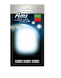AMS NUEVA TECHNOLOGIA LUZ BLANCA LED logo