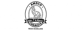 .AMSCO. BRITANNIC CHAMOIS MADE IN ENGLAND logo
