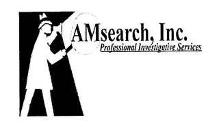 AMSEARCH, INC. PROFESSIONAL INVESTIGATIVE SERVICES logo