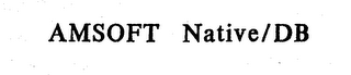 AMSOFT NATIVE/DB logo