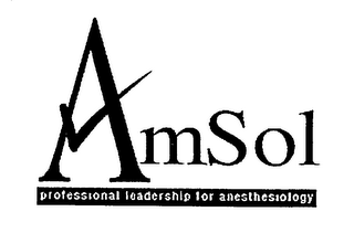 AMSOL PROFESSIONAL LEADERSHIP FOR ANESTHESIOLOGY logo