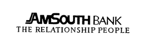 AMSOUTH BANK THE RELATIONSHIP PEOPLE logo
