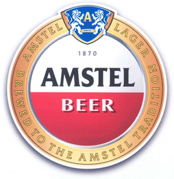 AMSTEL BEER 1870 logo