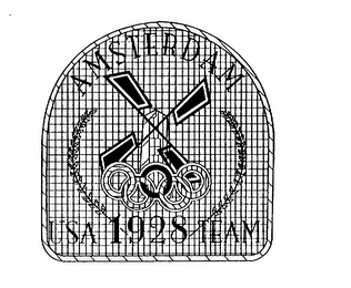 AMSTERDAM USA 1928 TEAM logo