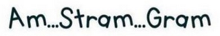 AM...STRAM...GRAM logo