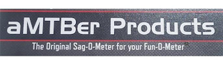 AMTBER PRODUCTS THE ORIGINAL SAG-O-METER FOR YOUR FUN-O-METER logo
