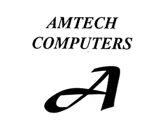 AMTECH COMPUTERS A logo