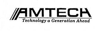 AMTECH TECHNOLOGY A GENERATION AHEAD logo