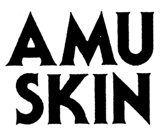 AMU SKIN logo