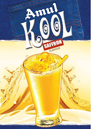 AMUL KOOL SAFFRON FLAVOUR logo