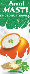 AMUL MASTI SPICED BUTTERMILK logo