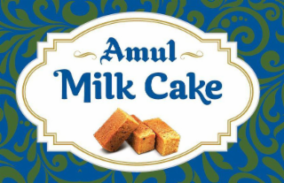 AMUL MILK CAKE logo