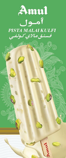 AMUL PISTA MALAI KULFI logo