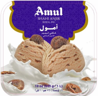 AMUL SHAHI ANJIR ROYAL FIG 19 OZ (540 G / 1 L) logo