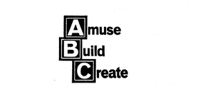 AMUSE BUILD CREATE ABC logo