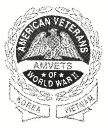 AMVETS OF WORLD WAR II KOREA VIETNAM logo