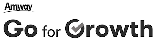 AMWAY GO FOR GROWTH logo