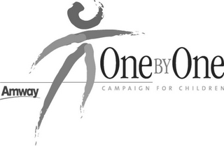 AMWAY ONE BY ONE CAMPAIGN FOR CHILDREN logo