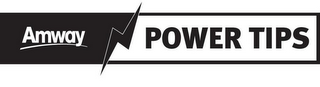 AMWAY POWER TIPS logo