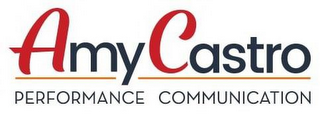AMY CASTRO PERFORMANCE COMMUNICATION logo