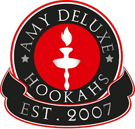 AMY DELUXE HOOKAHS EST. 2007 logo