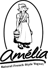 AMÉLIA NATURAL FRENCH STYLE YOGURT logo