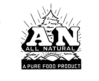AN ALL NATURAL A PURE FOOD PRODUCT logo