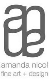 AN AMANDA NICOL FINE ART + DESIGN logo