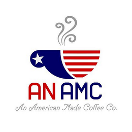 AN AMC AN AMERICAN MADE COFFEE CO. logo